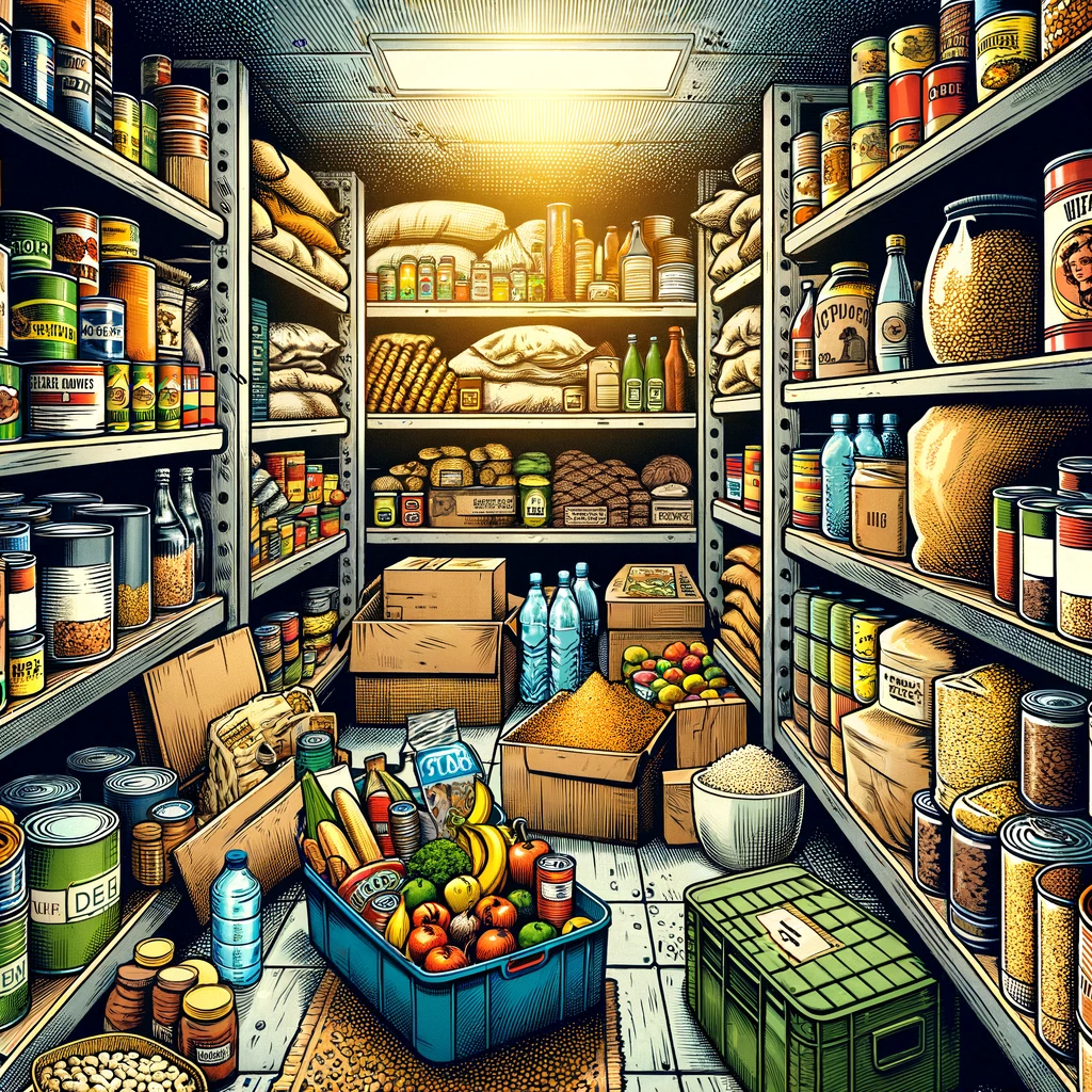 food pantry for survival