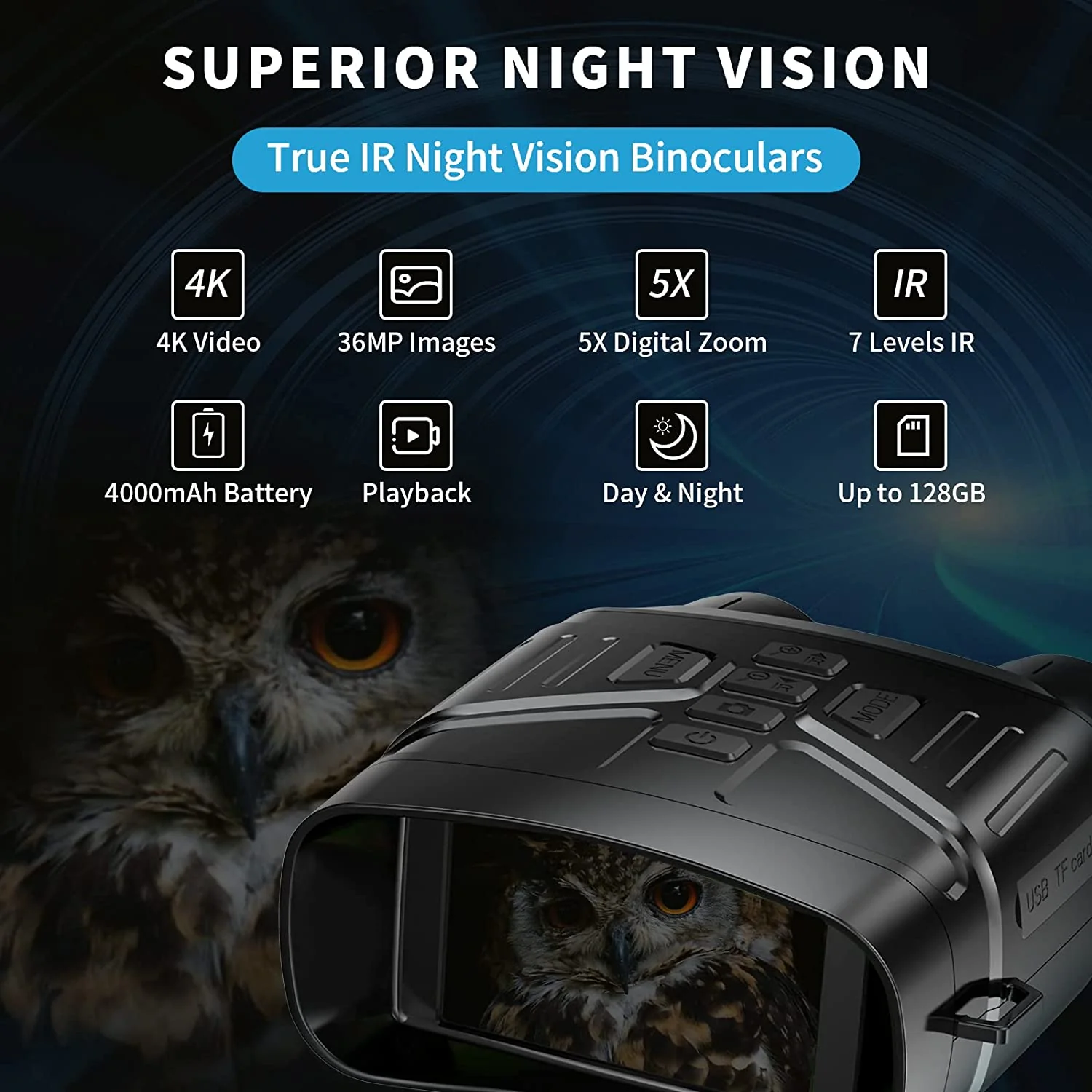 superior night vision